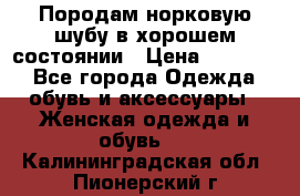 Породам норковую шубу в хорошем состоянии › Цена ­ 50 000 - Все города Одежда, обувь и аксессуары » Женская одежда и обувь   . Калининградская обл.,Пионерский г.